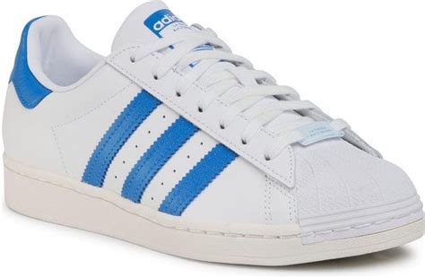 adidas superstar wit blauw rood|adidas superstar sandalen.